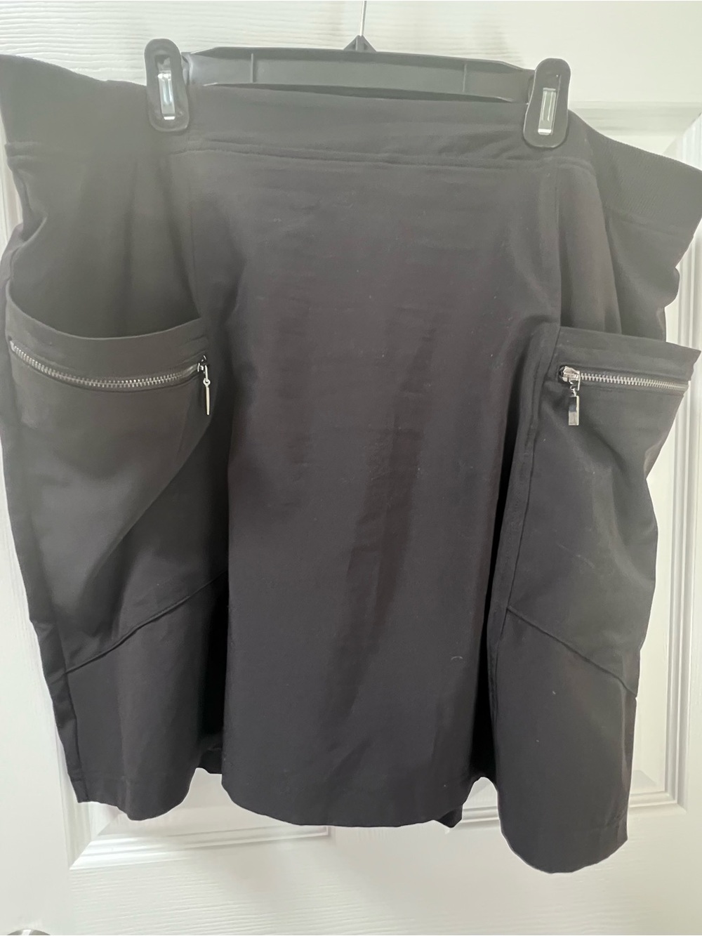 Chico's Black Skort Utility Pockets Size 4 Plus Size 20